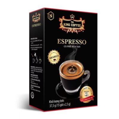 King coffee Espresso instant - Box 15 sticks x 2.5gr (E/V)