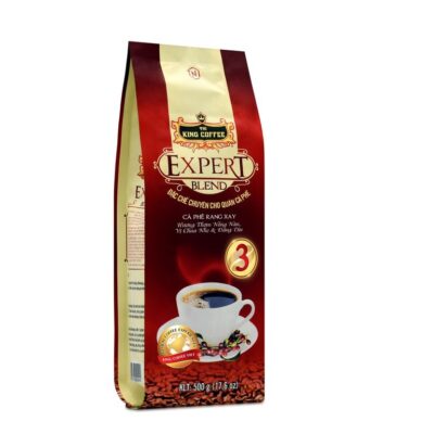Cà Phê Rang Xay Expert Blend 3 KING COFFEE - Túi 500g